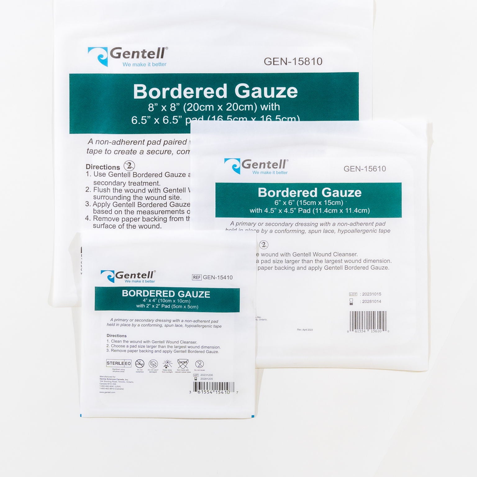 Bordered Gauze