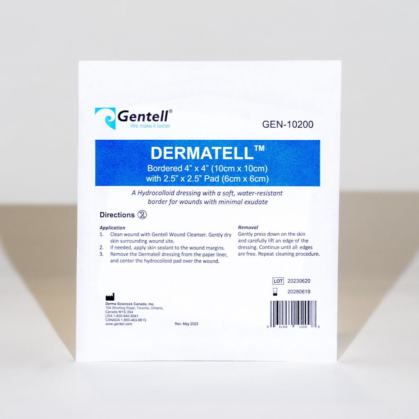 Dermatell™ Hydrocolloid Wound Dressings