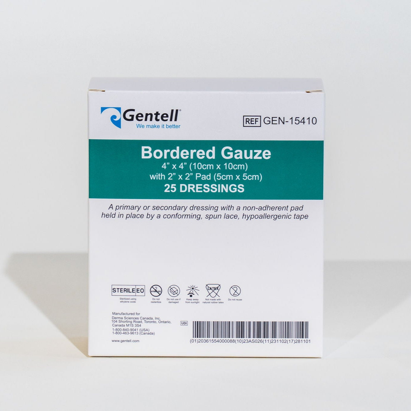 Bordered Gauze