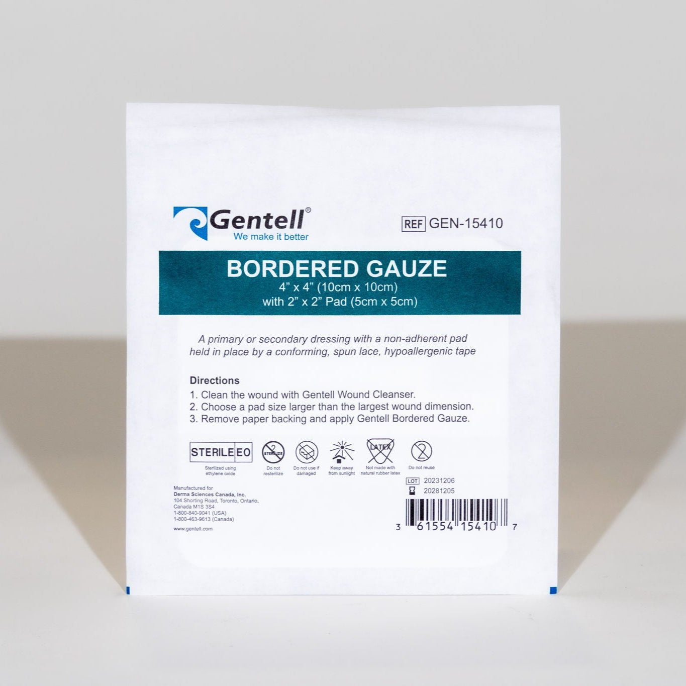 Bordered Gauze