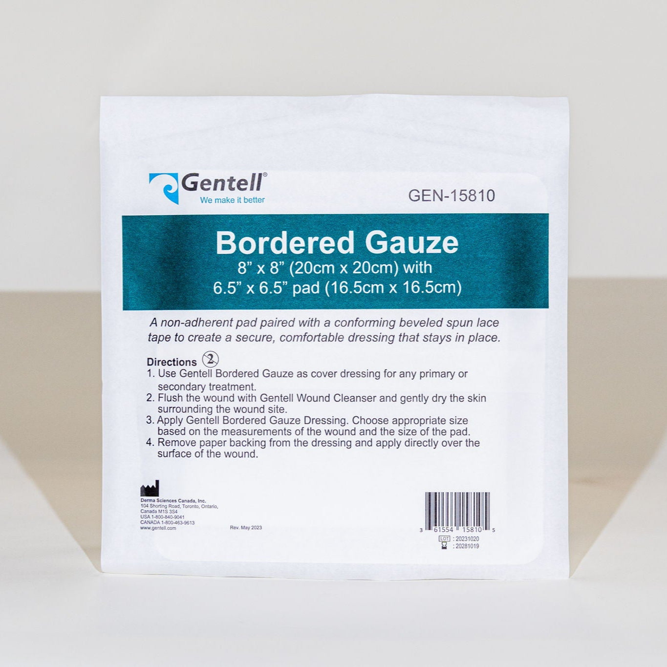 Bordered Gauze