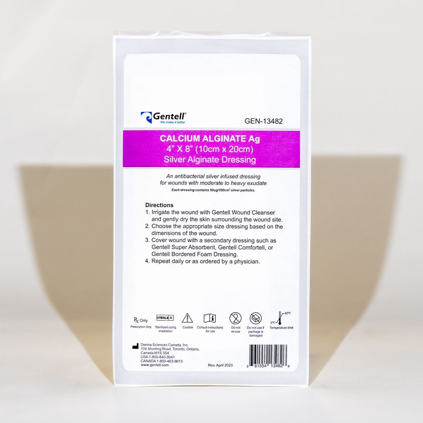 Calcium Alginate Ag (Silver) Dressings