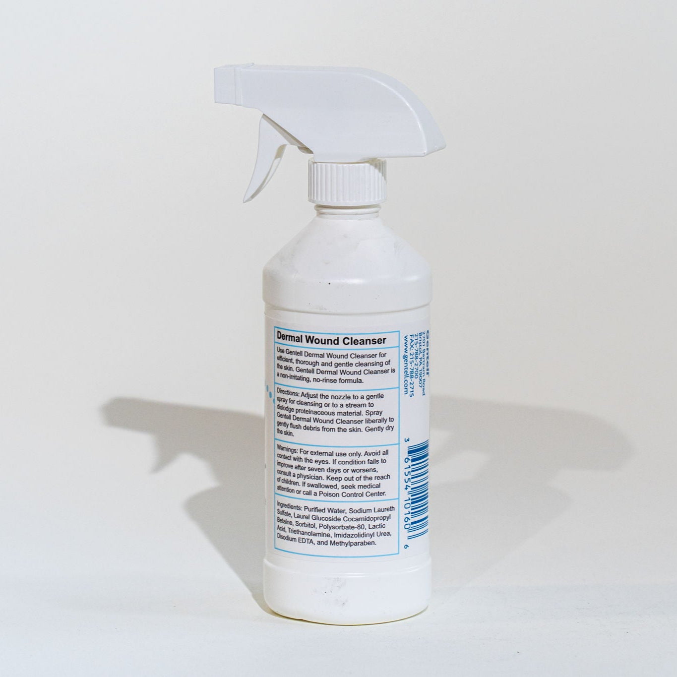 Dermal Wound Cleanser Spray Bottle