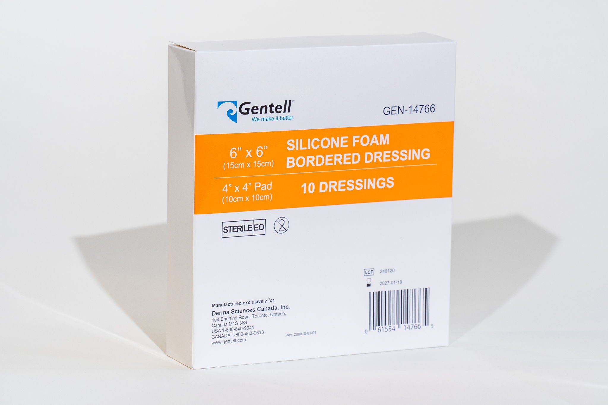 Silicone Foam Bordered Dressings