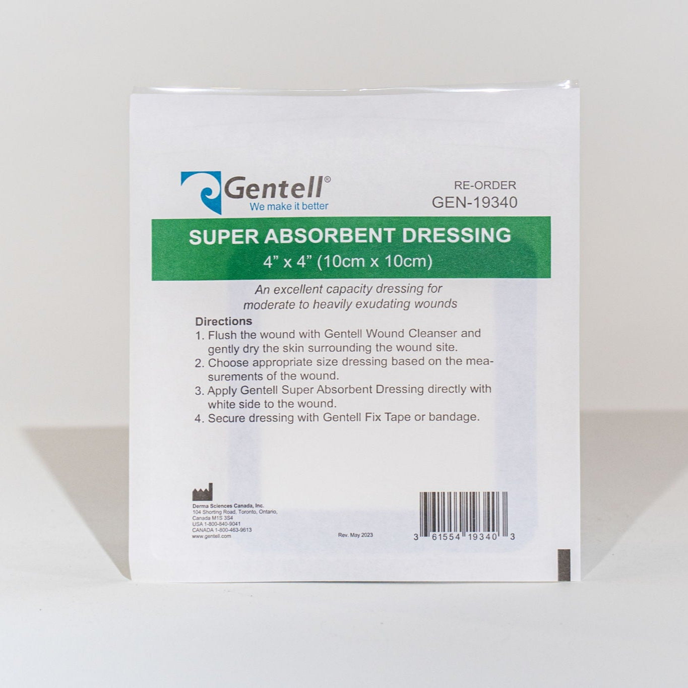 Super Absorbent Dressings