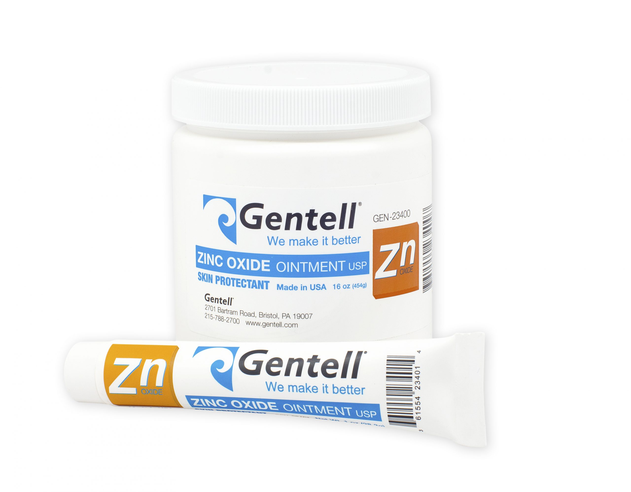 Zinc Oxide Ointments - Gentell